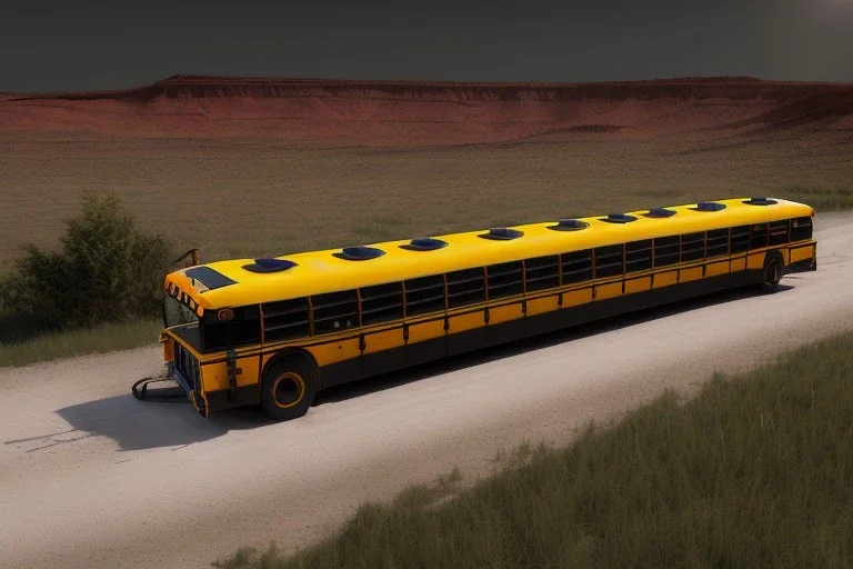 Centipede schoolbus