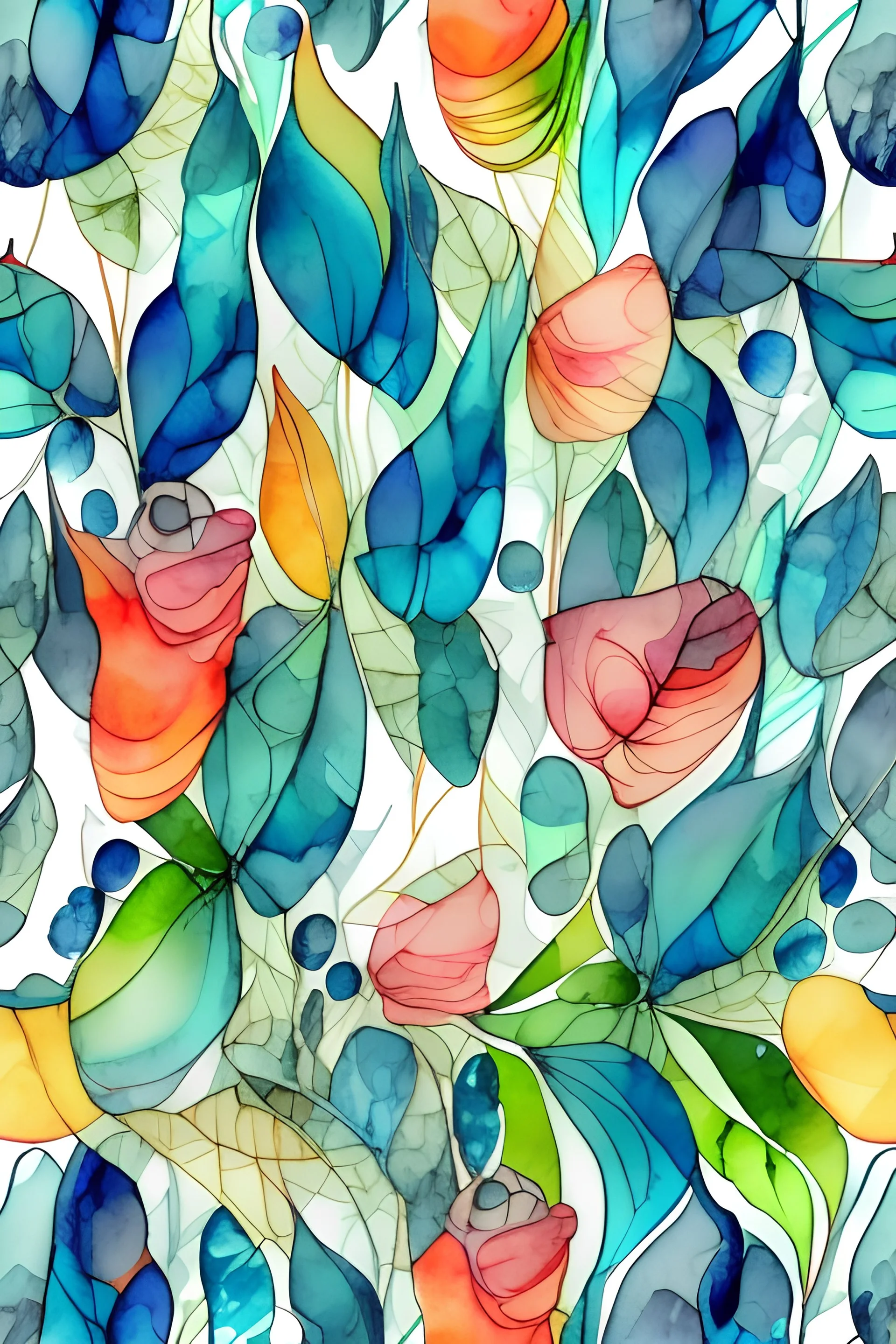 water color seamless pattern