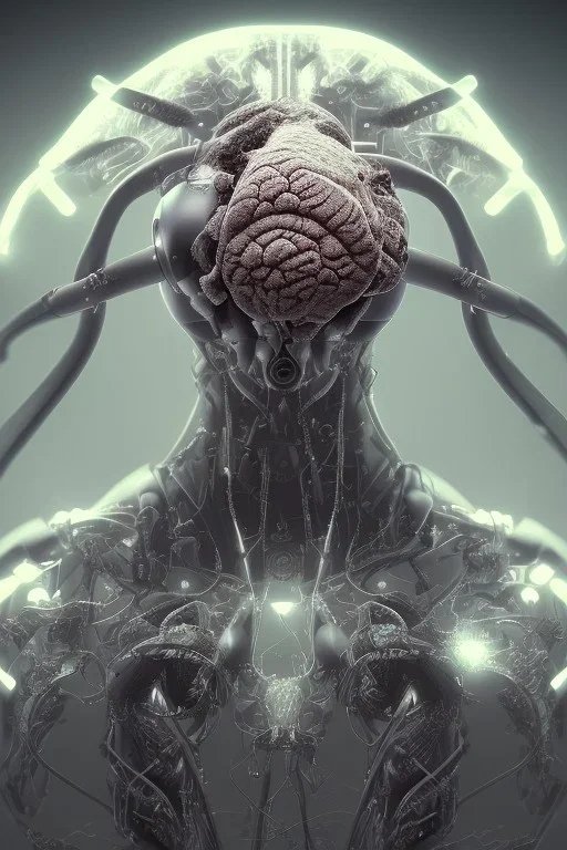 sheep brain cyborg, matrix style