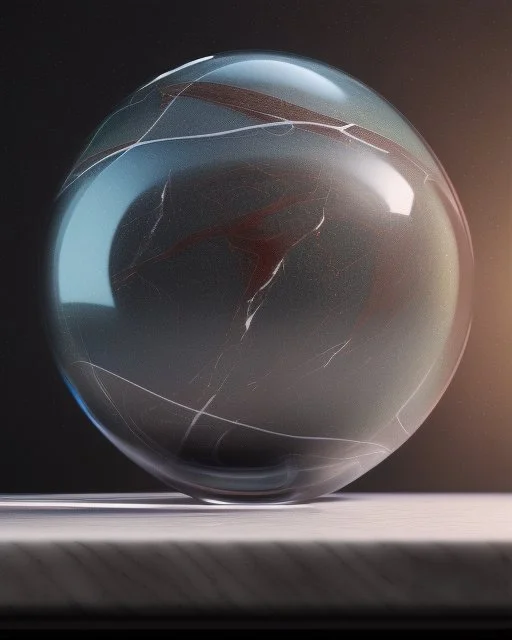 AI glass marble art realisticv2 surrealism 4k resolution