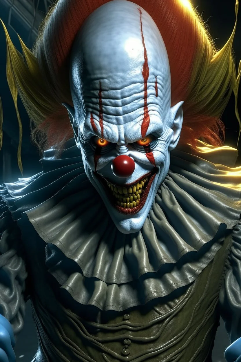 a picture of scary pennywise