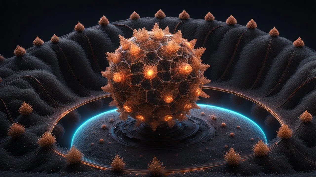 3D-rendered organics form, futuristic, fantasy, nuclear, geometrical shape, single colorful objects, fractal, abstract, scientific, Bose–Einstein condensate, quantum entanglement, friendly, beautiful, black background, octane render, 8k post-production, artstation: award-winning: atmospheric: commanding: fantastical: clarity: 16k: ultra quality: striking: brilliance: liquid medium: stunning colors: amazing depth; lens: f/8, 28mm