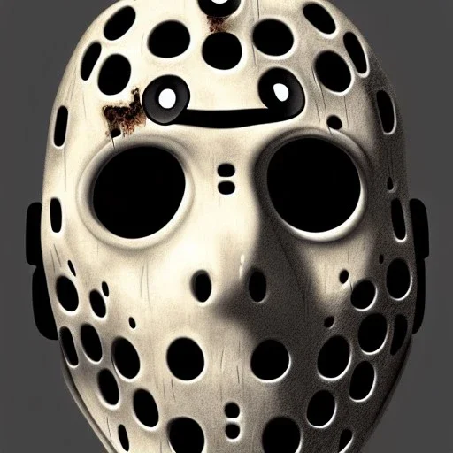 Jason Voorhees, hyper realist, hyper detailed, intricate,