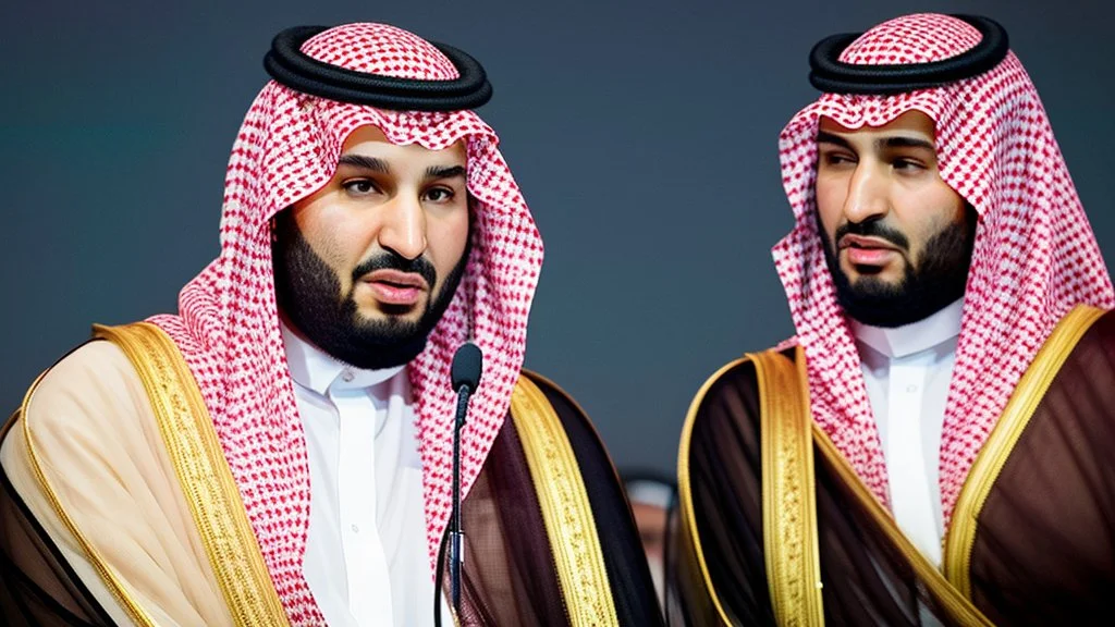 ولي العهد محمد بن سلمان يضرب نفسه بالسلاسل