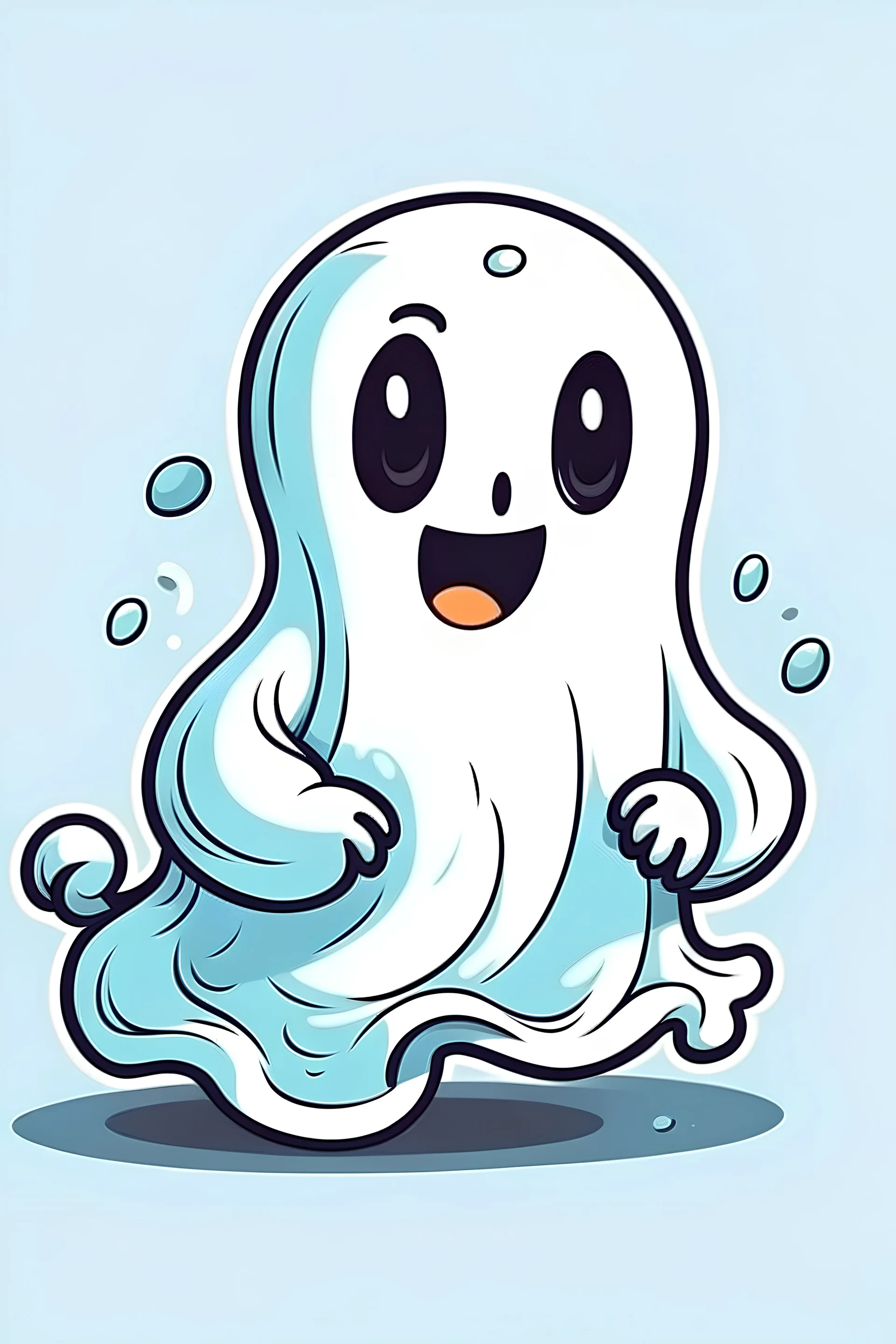 cartoon ghost