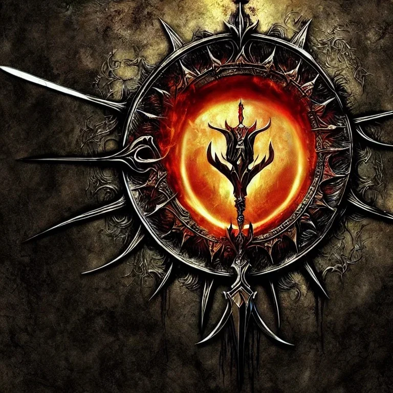 Elden Ring Tarnished Wallpaper with sword and armor, lord of the rings eye of sauron