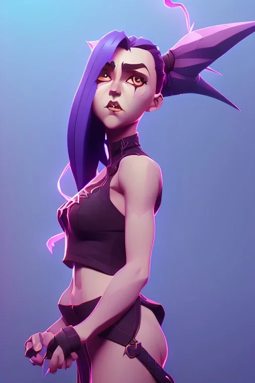 isometric clean art of super cute demon girl, soft lighting, soft pastel gradients, high definition, 3d icon clay render, blender 3d