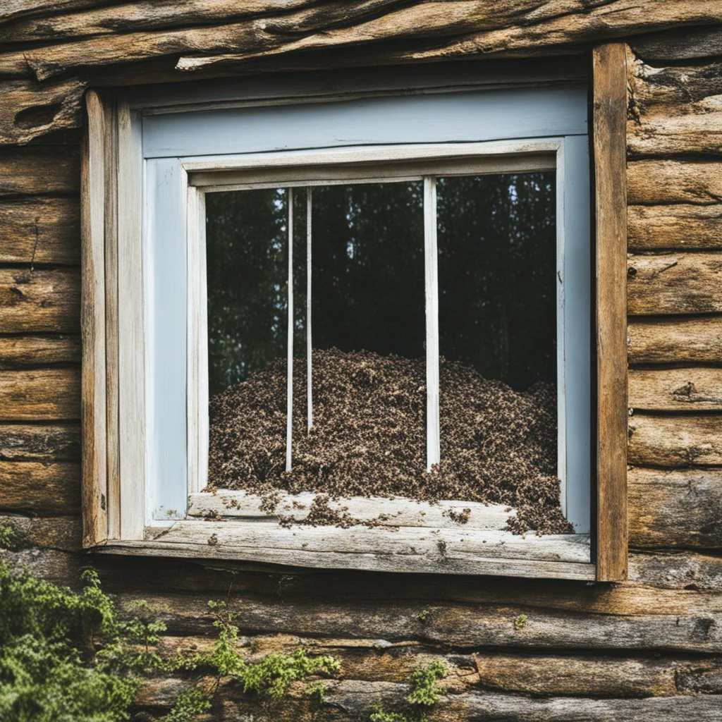 the window of the summer house: Hellish Maggot