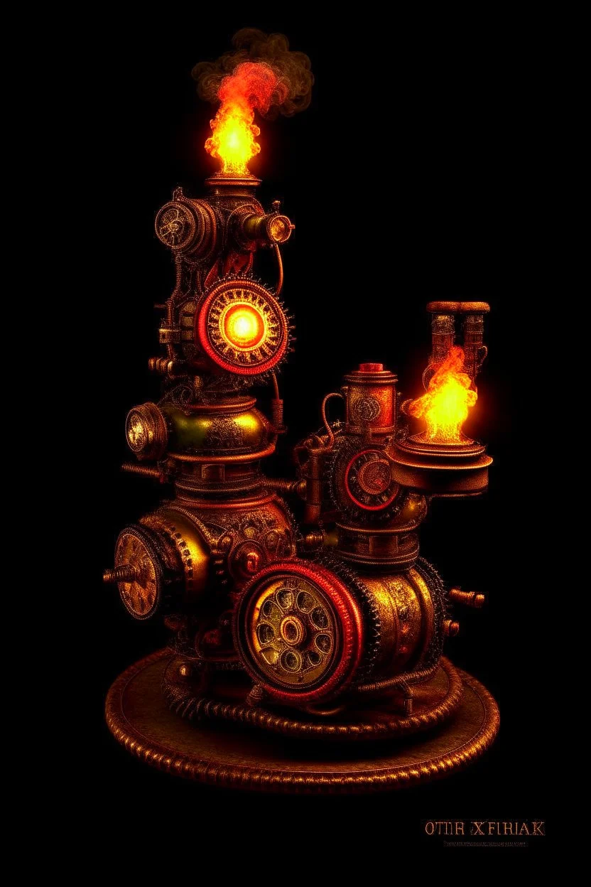 Firestarters of steam punk