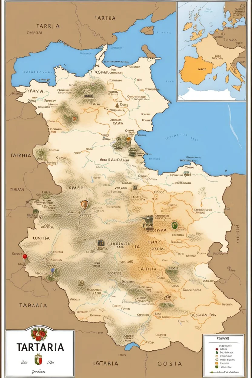tartaria on map