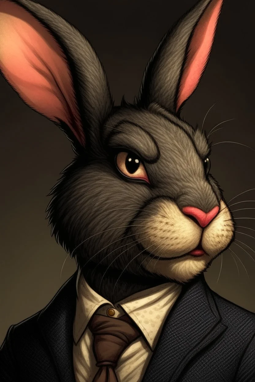 Batman, but he’s an anthropomorphic rabbit