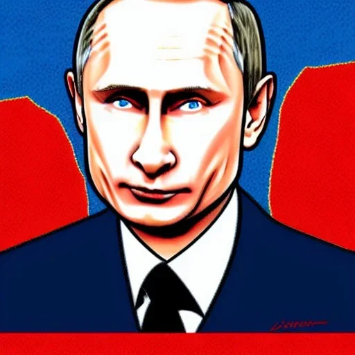 Vladimir Putin cartoon by jaffee