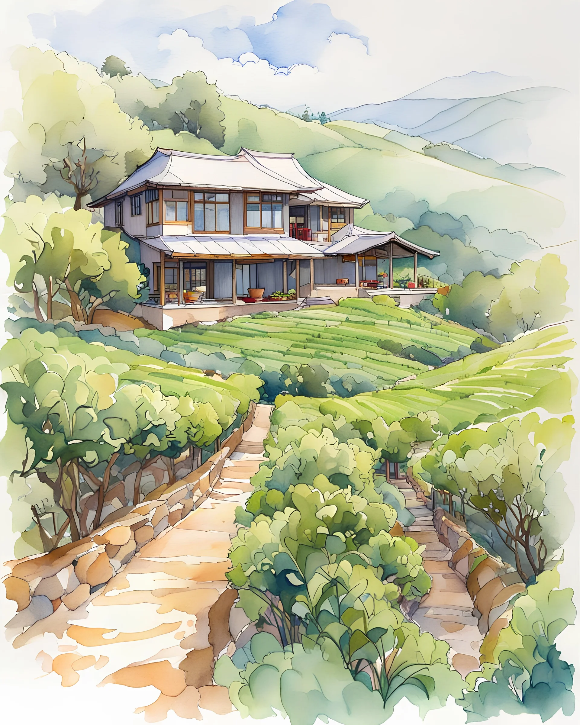 Tea Garden Landscape: Over 2,195 Royalty-Free Licensable Stock  Illustrations & Drawings | Shutterstock
