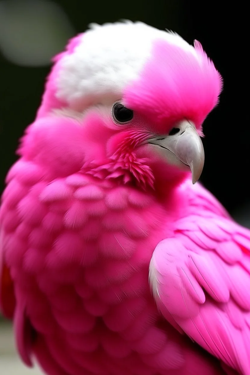 the pink careepy bird