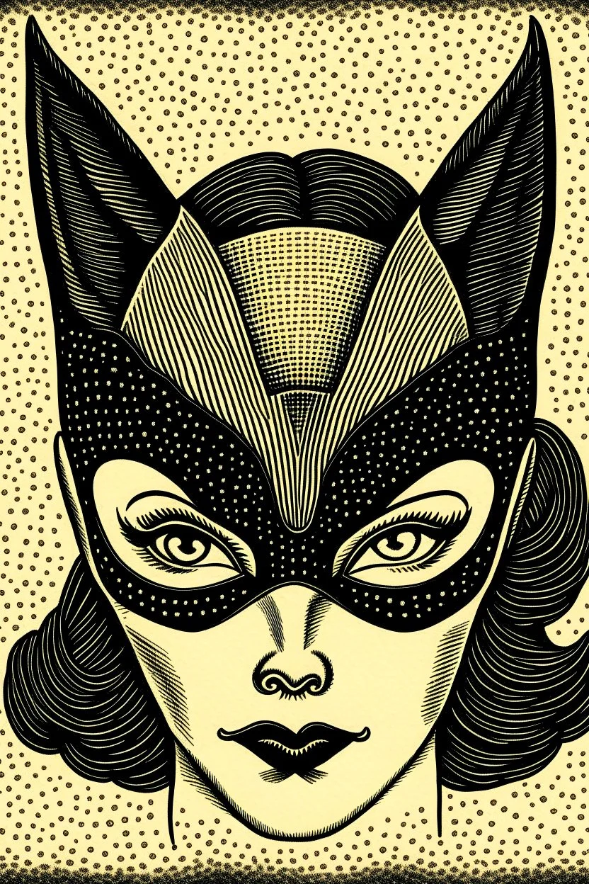 catwoman mask comics 1940