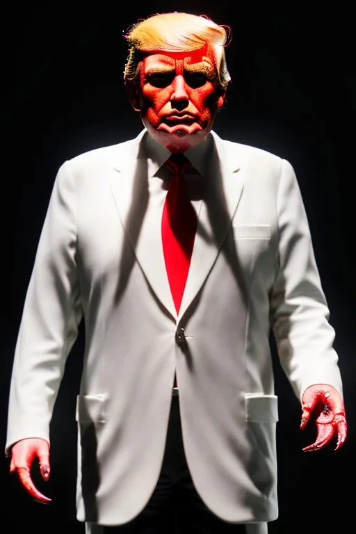 Ultra realistic image night, Donald trump zombie, suit, blood, torn arm, night, the walking dead style, dark ambient, highly detailed, White House background, concept art, unreal engine 5, ray tracing, RTX, focal lighting, ultra detail, volumetric lighting, 3d, finely drawn, high definition, high resolution.