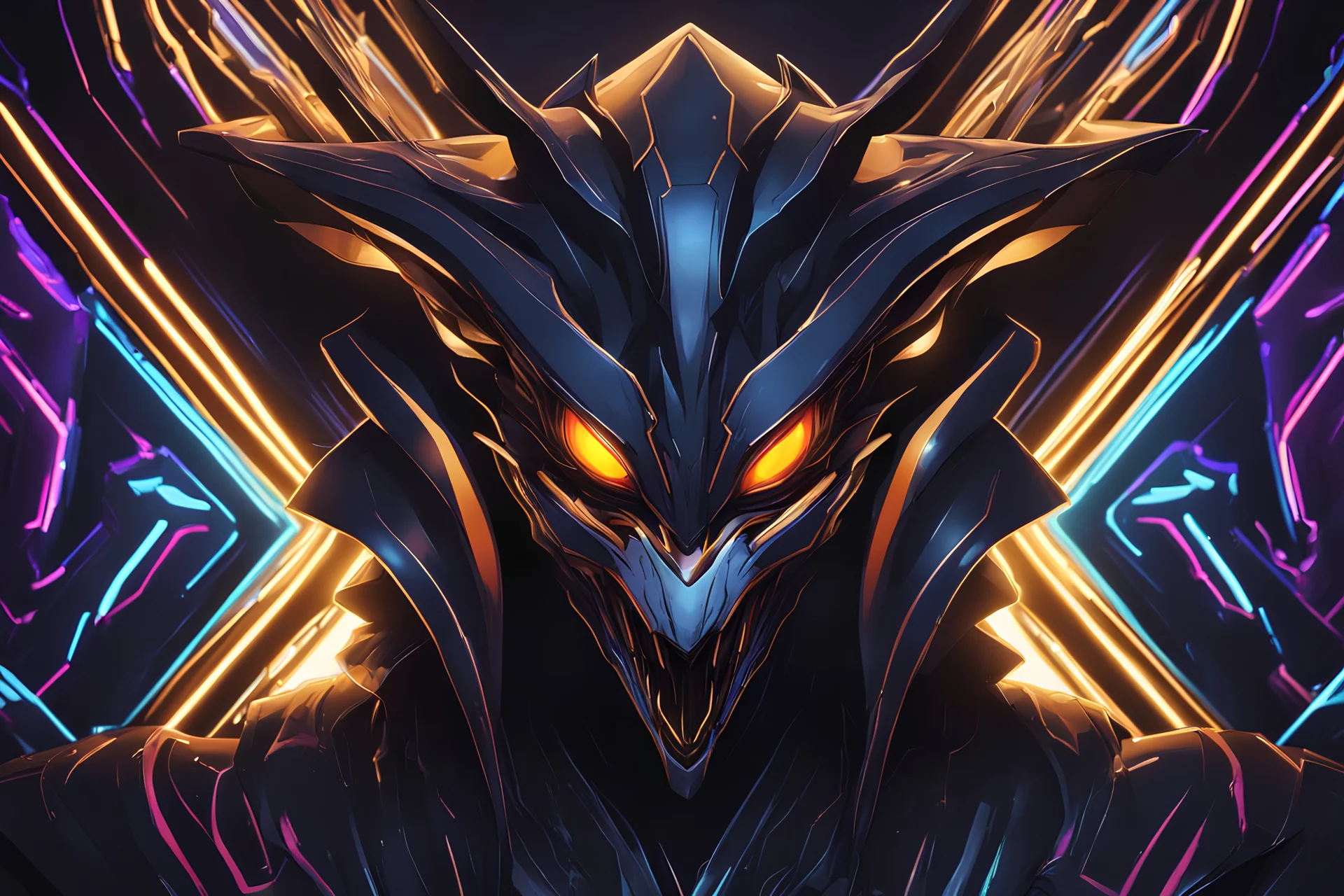 kindred venom in 8k solo leveling shadow artstyle, machine them, mask, close picture, rain, neon lights, intricate details, highly detailed, high details, detailed portrait, masterpiece,ultra detailed, ultra quality