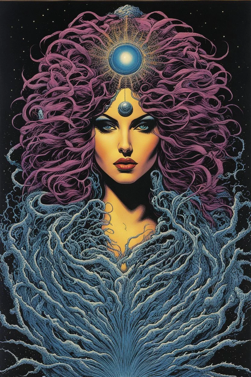 [medusa: a star is born] Hydrogenesis, 1979 in Heavy Metal Magazine Vol. 2, #10 by Philippe Caza