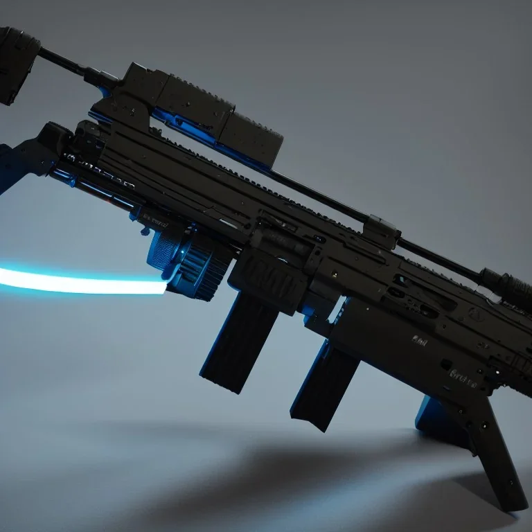 New weapon, hyper realistic, photography, rays, amazing lighting