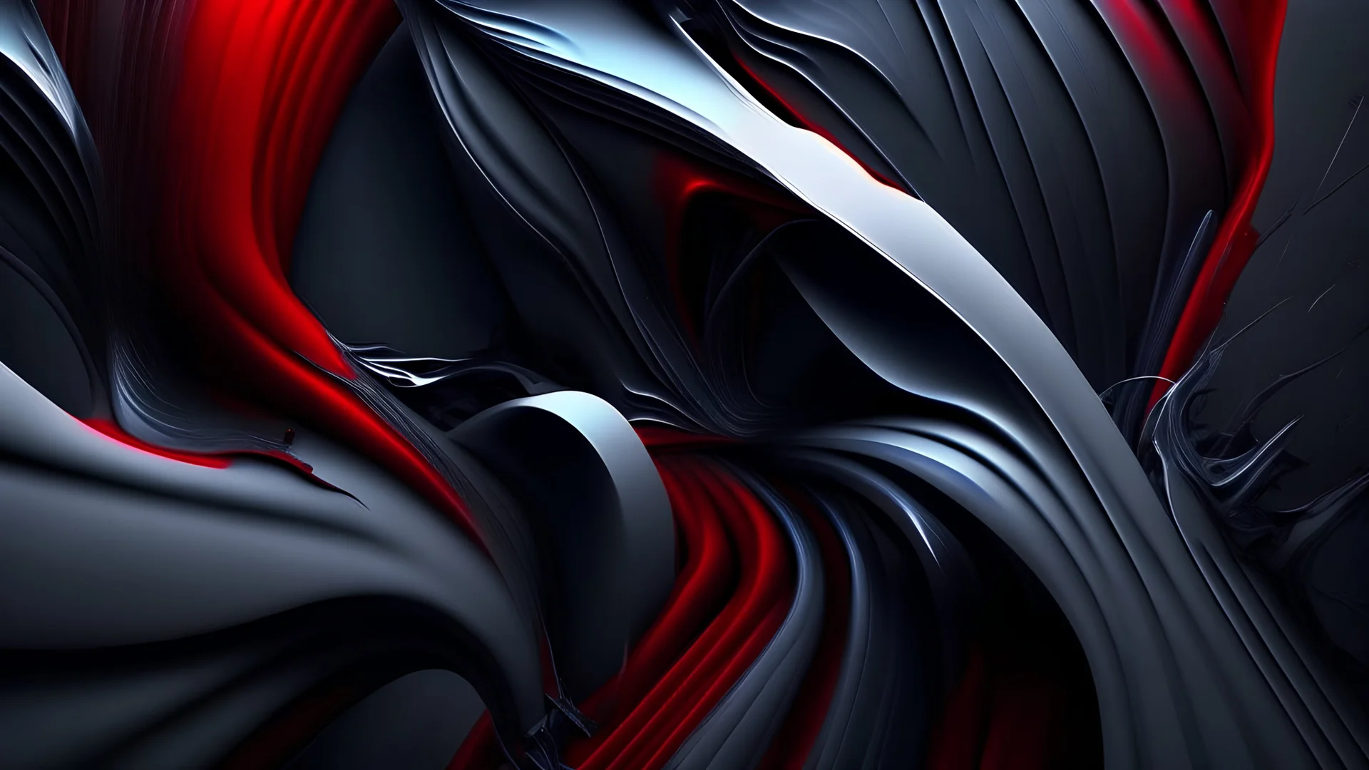 3d,more grey,less blue,dark mode, wallpaper,,background,design,paint,abstract,flow,red streak