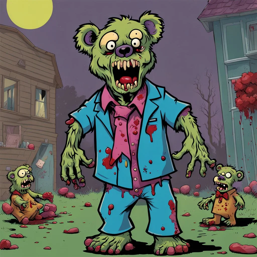 zombie berenstain bear