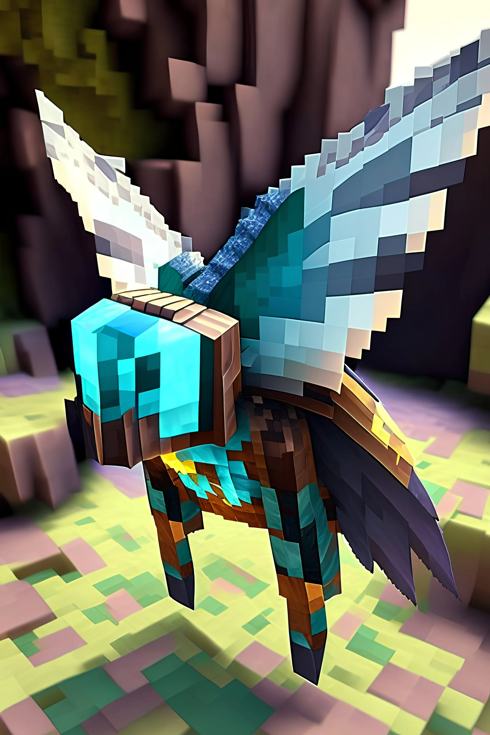 Minecraft elytra