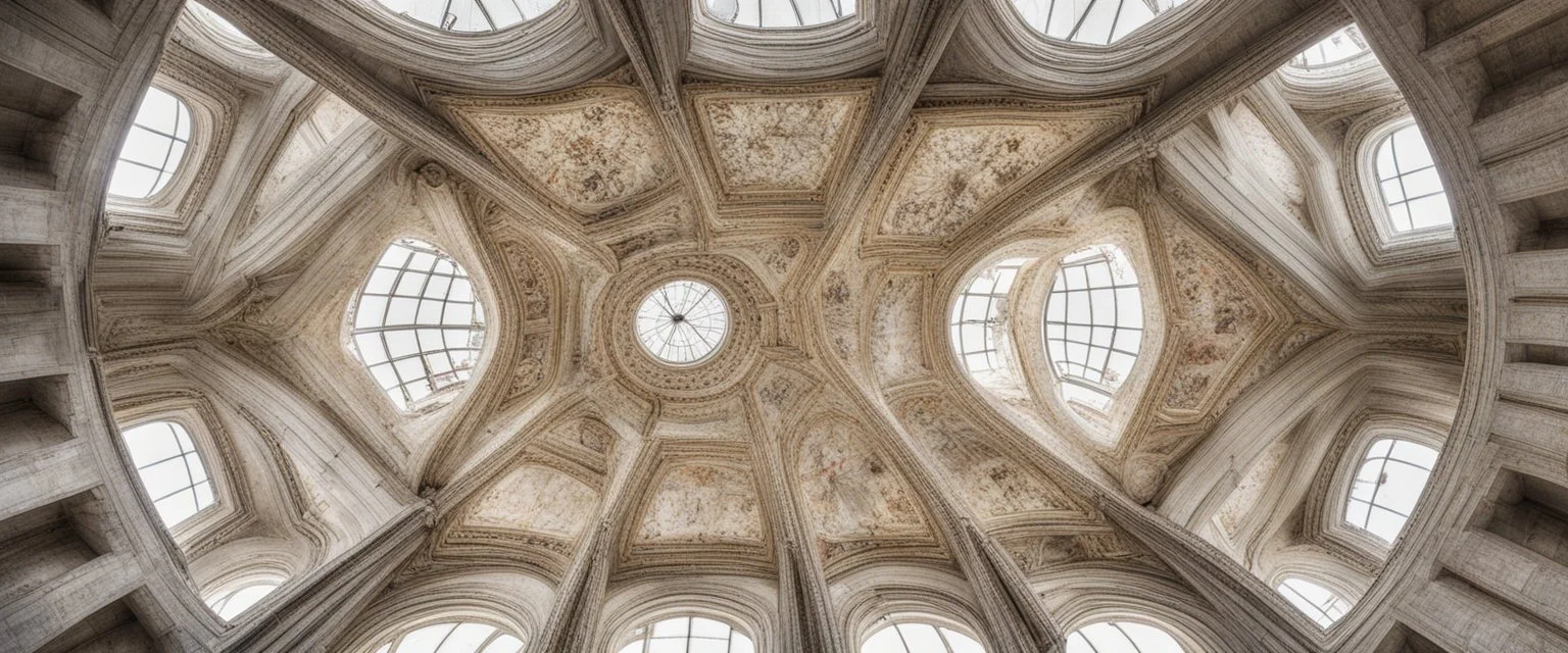 The ceiling Natural Light Museum