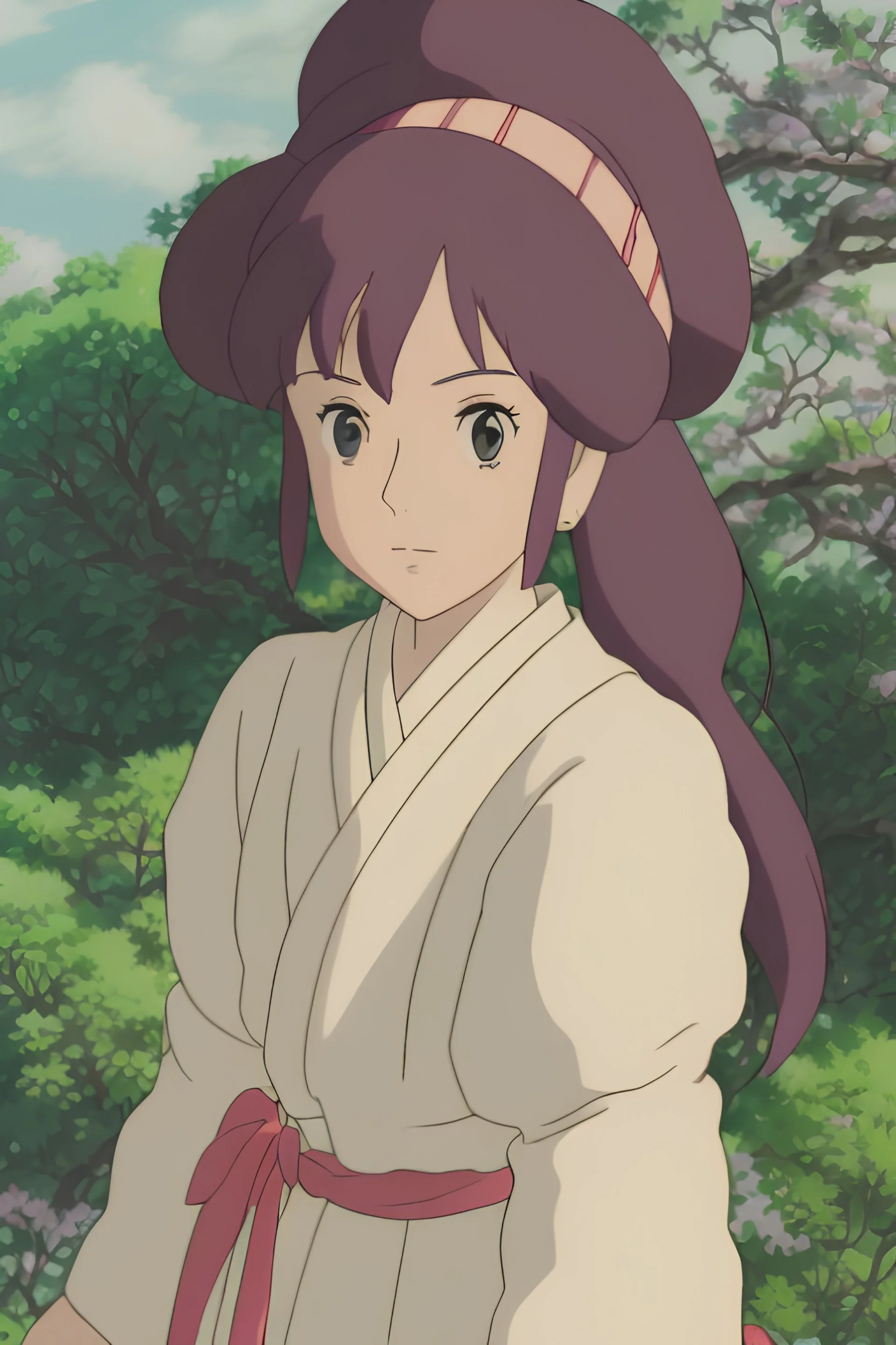 A girl who is very beautiful, has temperament, is noble, but has a stubborn sense of self, very charming, has long hair like a rose, Japanese comic book style, traditional Chinese clothing