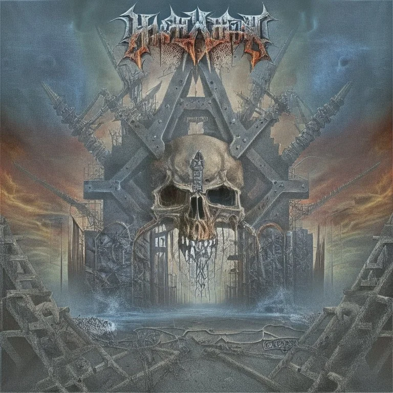 a heavy metal album cover