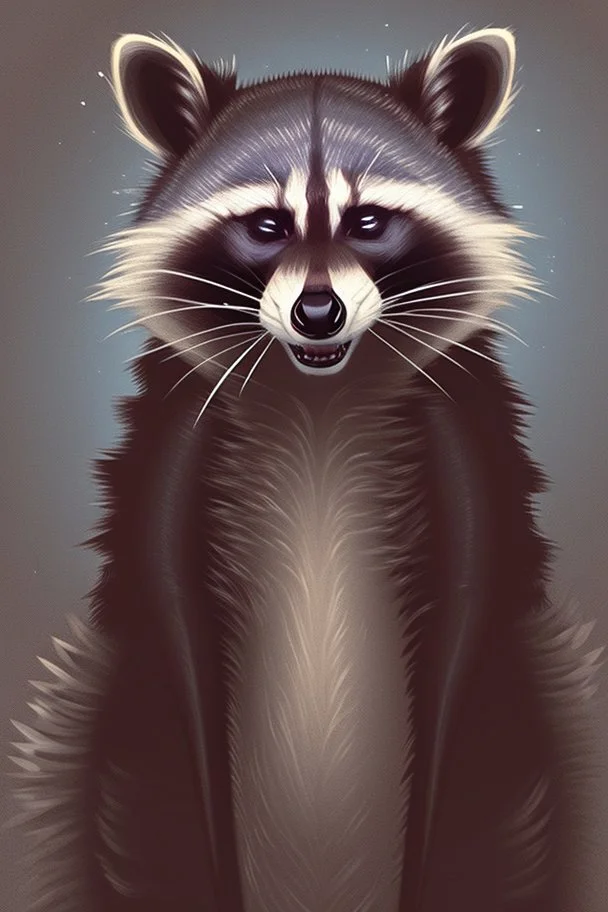 evil Raccoon wizard