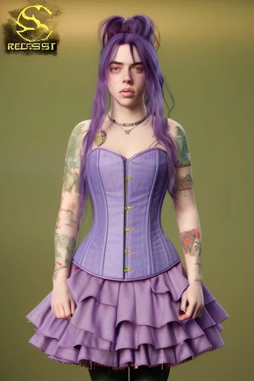 Billie Eilish, corset