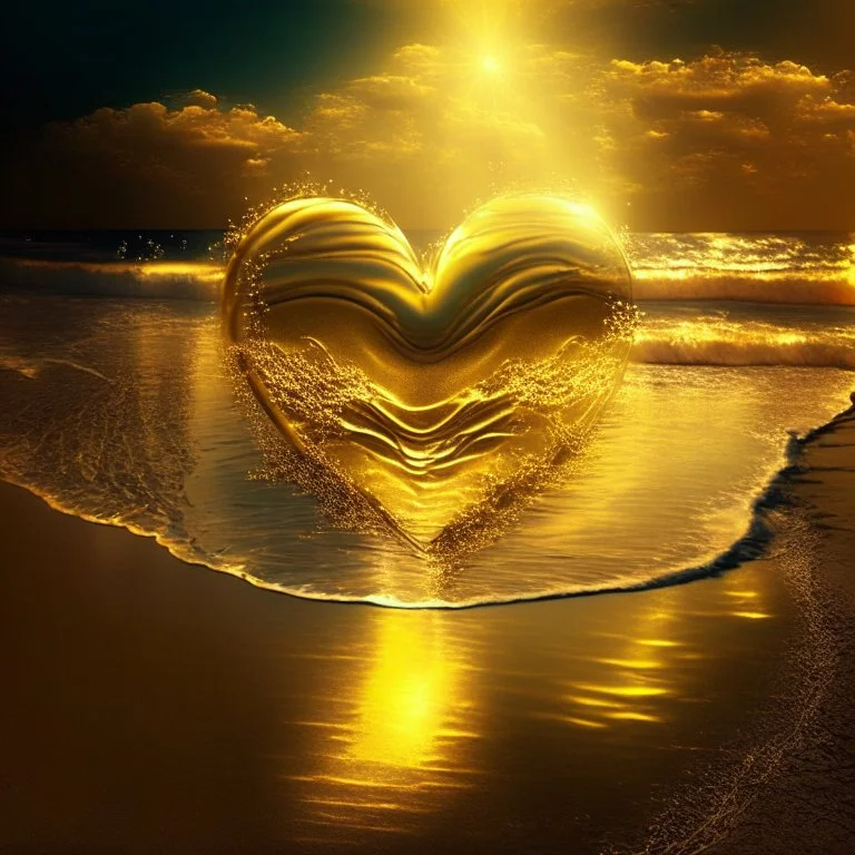 golden electric heart seaside echoes