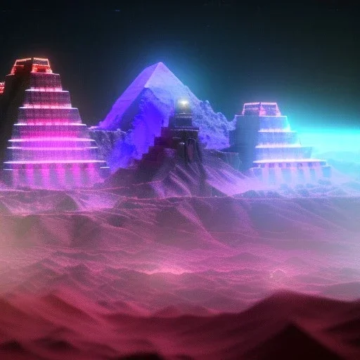 Synthesizer midi crystals ziggurat climate change with ralph macchio