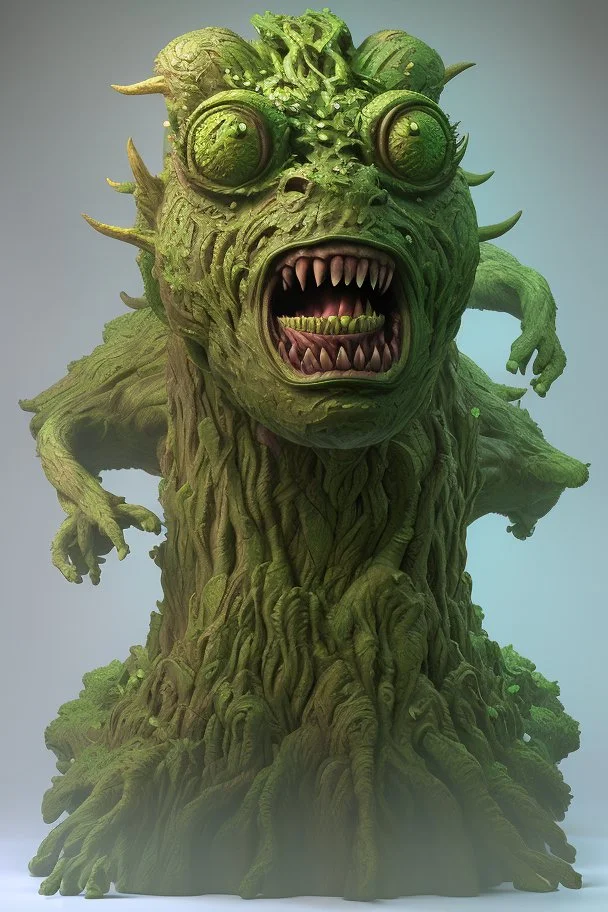 tree monster, hyper detailed, beautiful, complex, trending on artstation, cinema4d