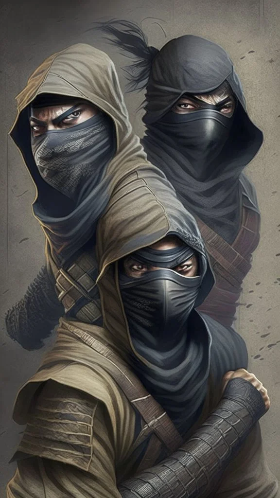 two ninjas