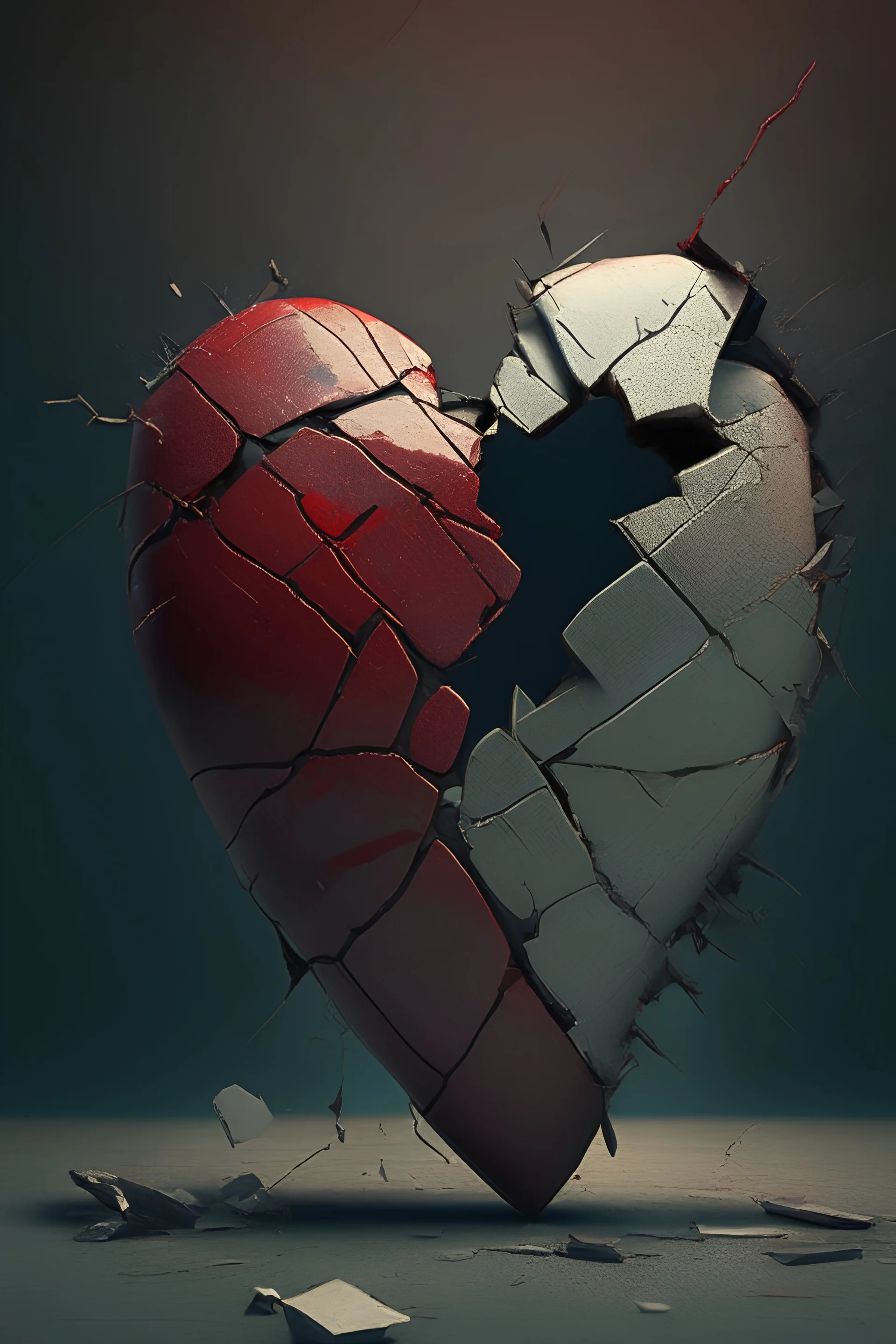 damaged heart