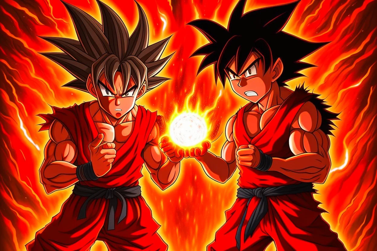 /Imagine Fuse Goku and Asta