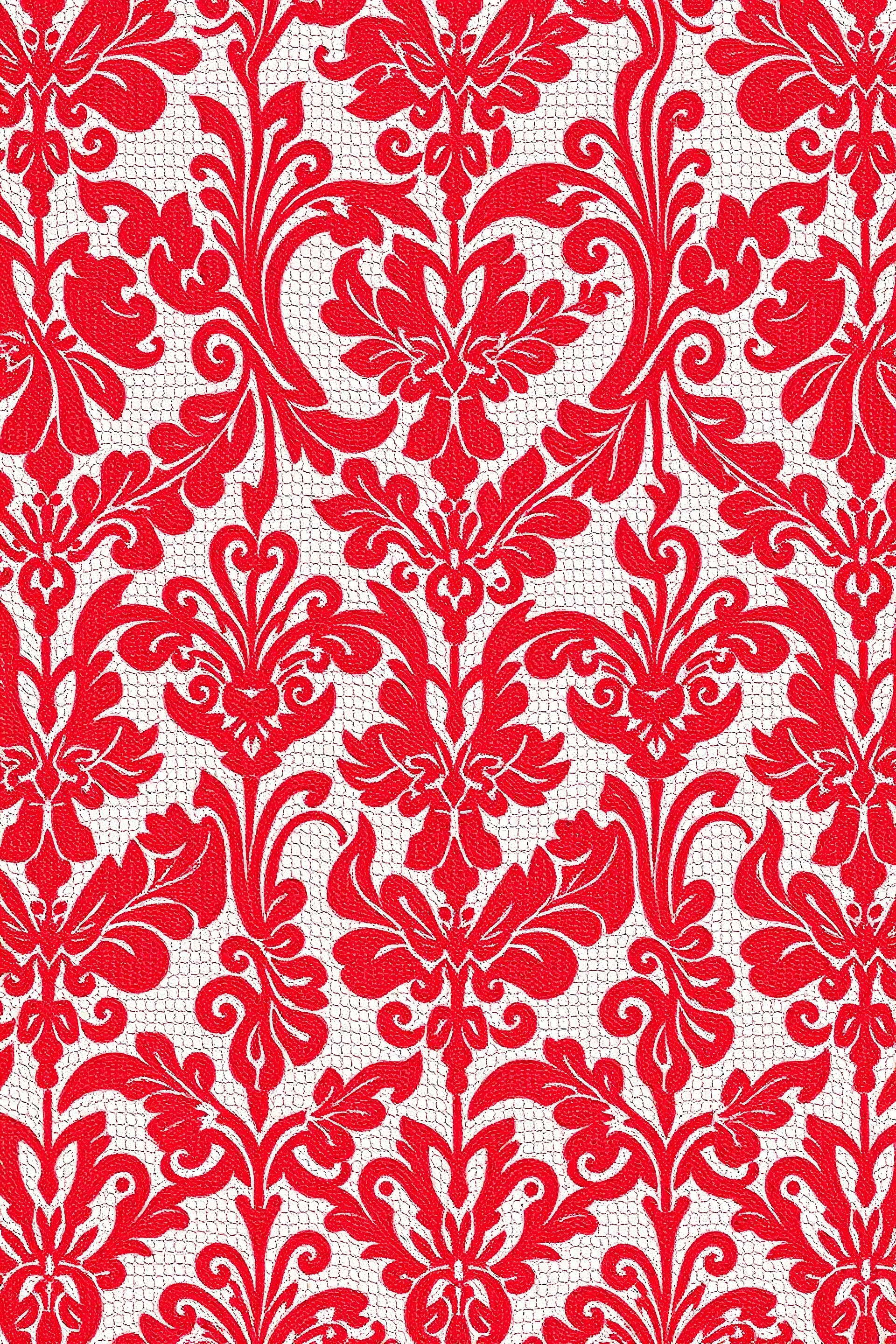 Texture Lace tilable red