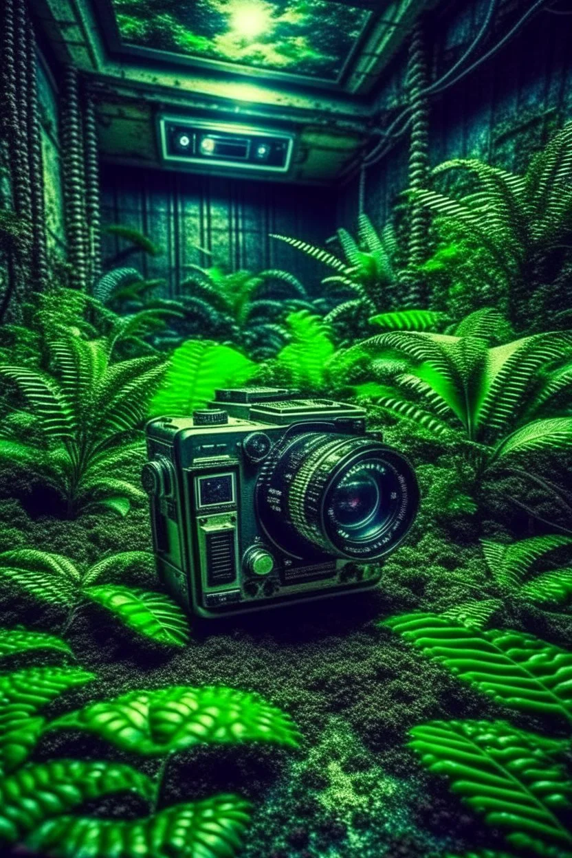 awesome space jungle take with cheap old camera