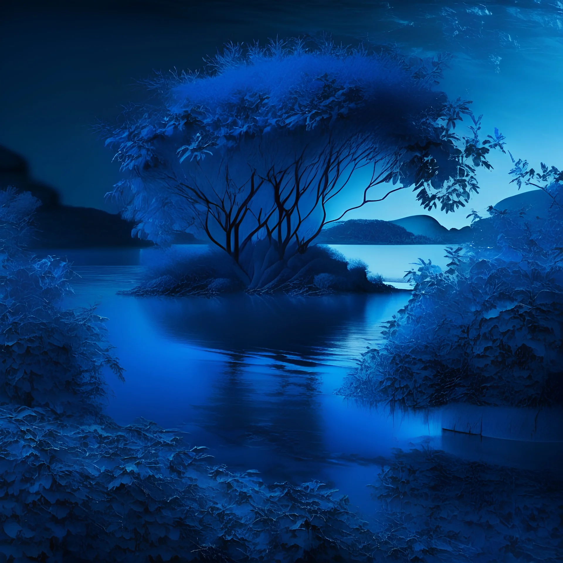 blue nature