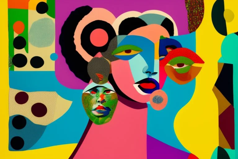 beauty queen in the style of Eileen Agar