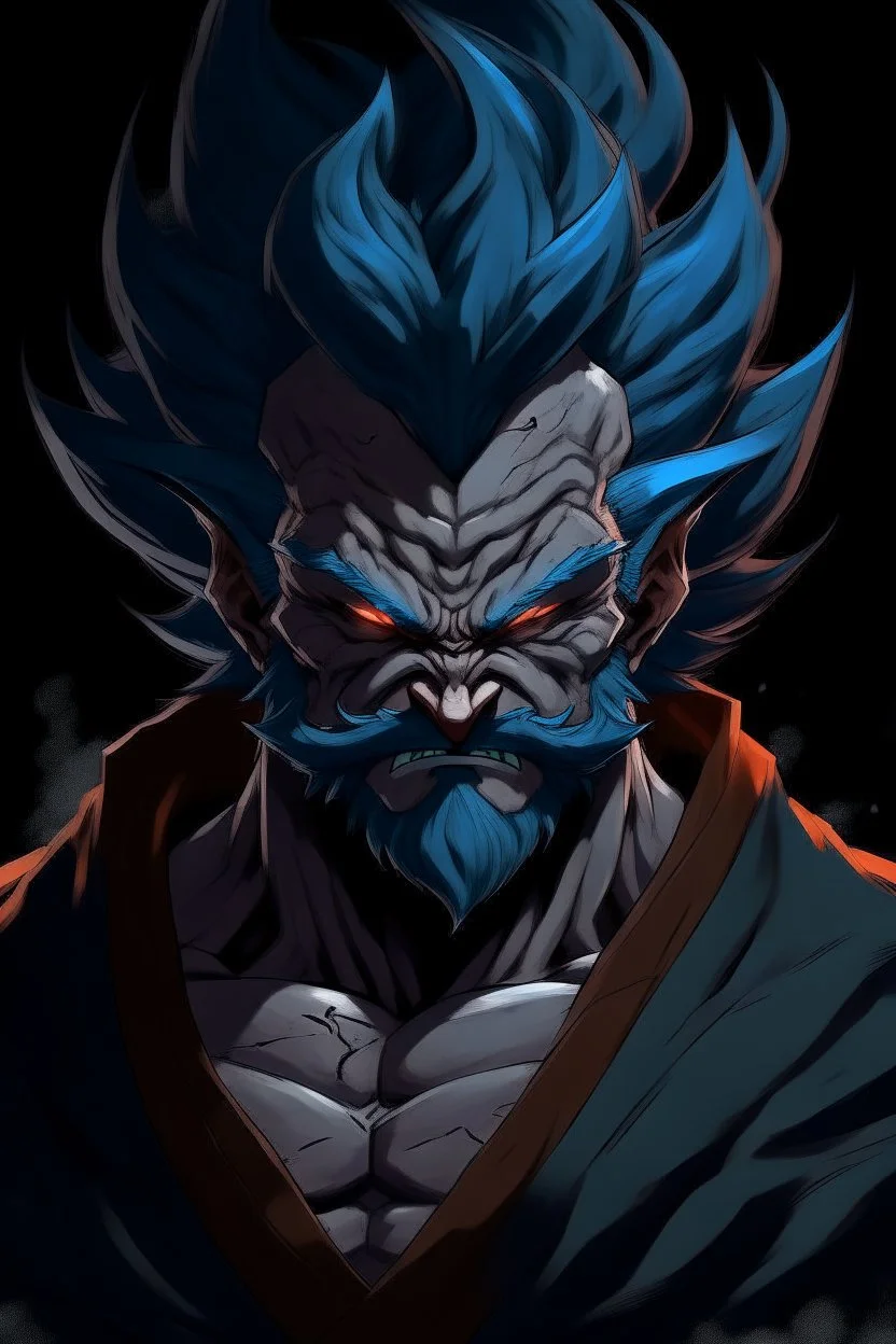 Hades, Dragonball Z demon art style