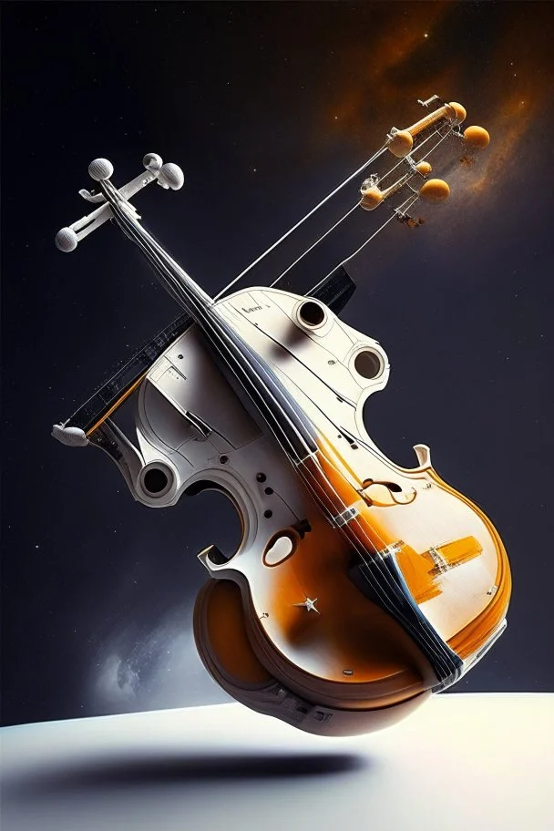 Space shuttle violin