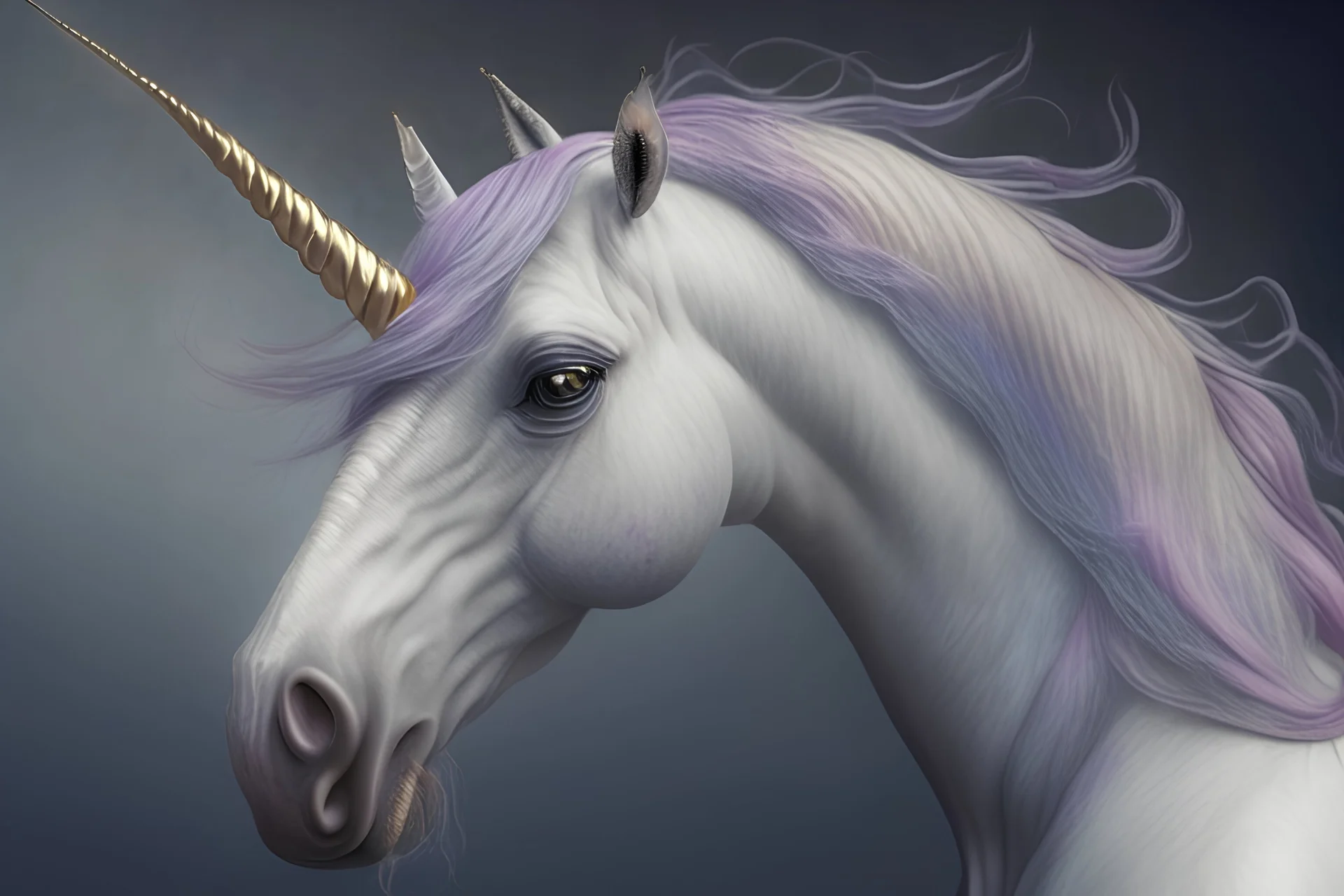 unicorn hyperrealistic