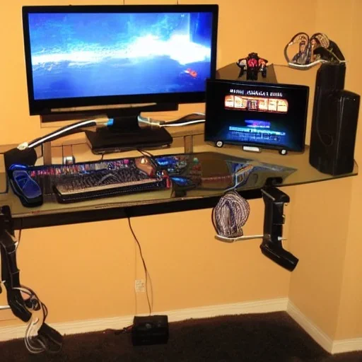 gaming setup