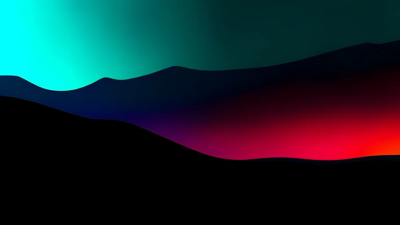 Abstract, minimalistic wallpaper with two hues, gradient, dark, vibrant