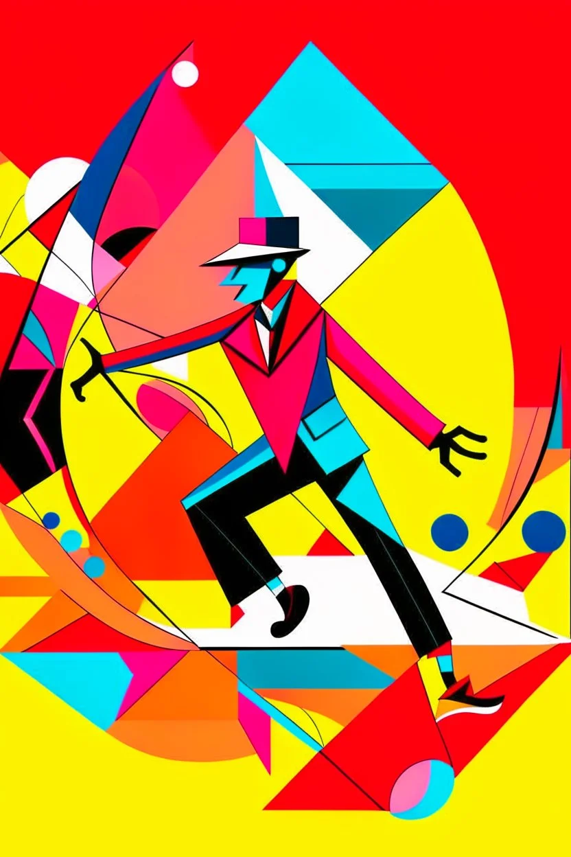 SHAPES SUBLIMINAL CARTOON DANCING STYLE OF HIROKU OGAI