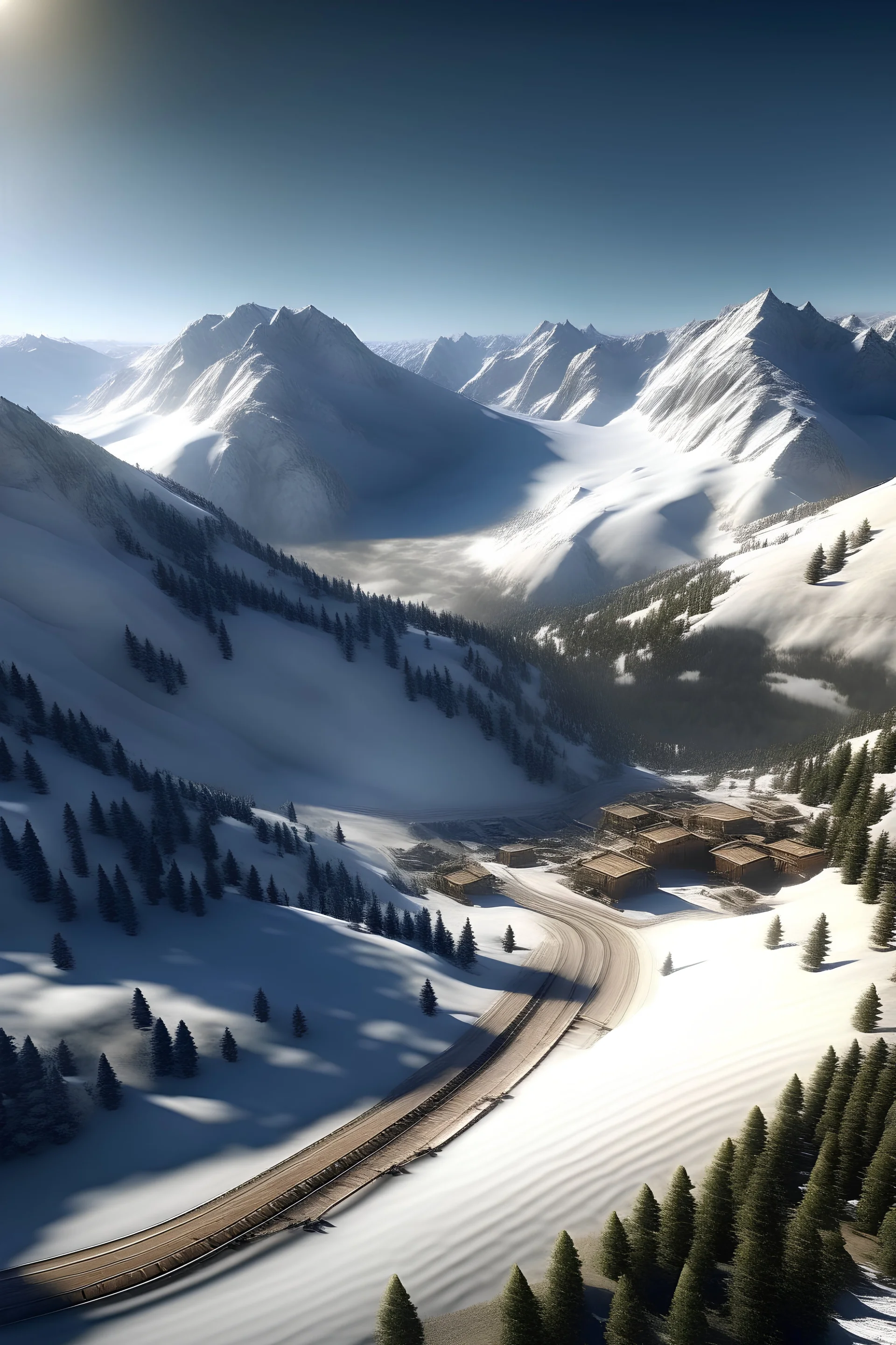 les arcs hyper-realistic
