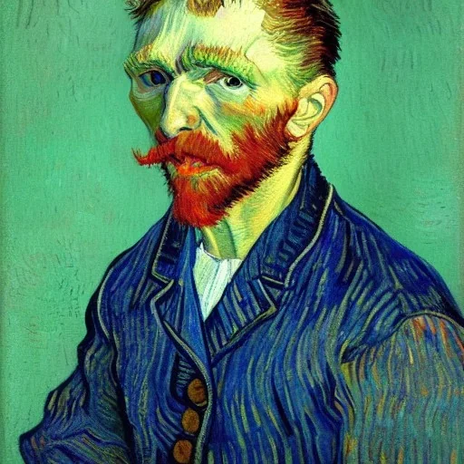 grogu portrait by van gogh