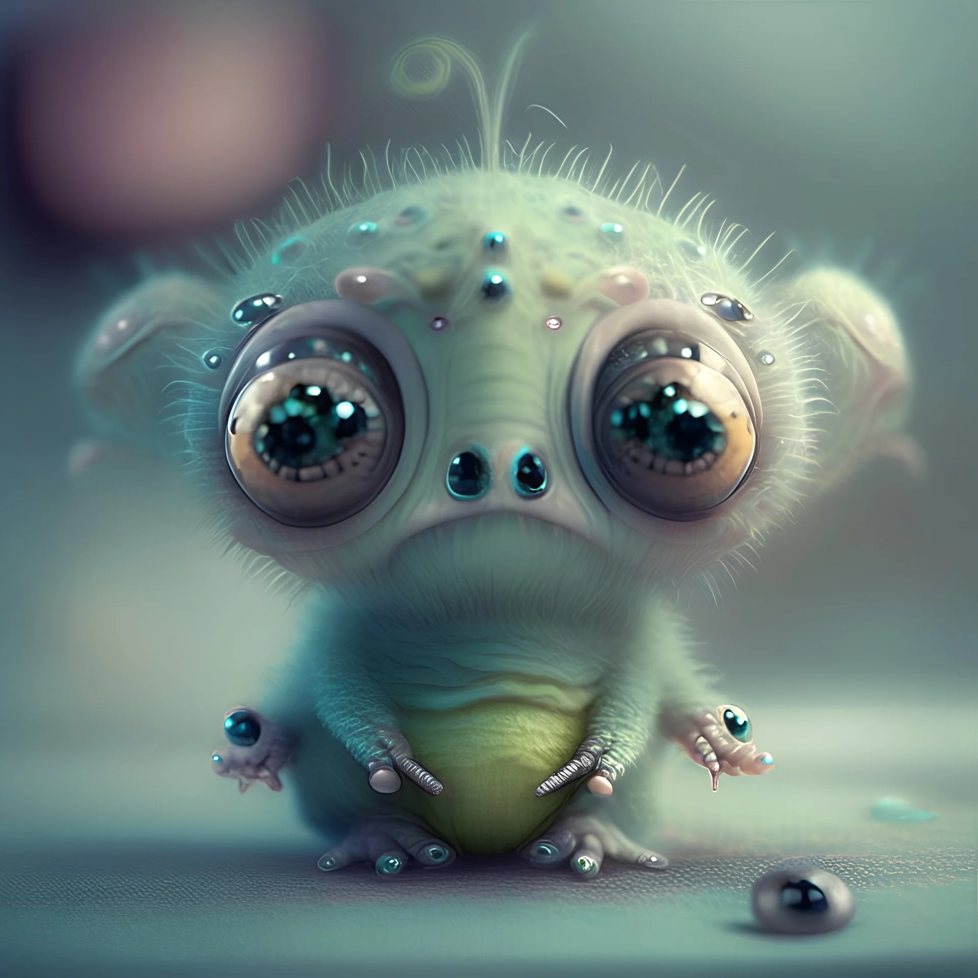 cute alien creature